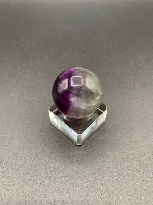 Fluorite sphere 1 3/8'' diameter