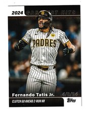 2025 Topps '24 Greatest Hits #GH-9 Fernando Tatis Jr. San Diego Padres
