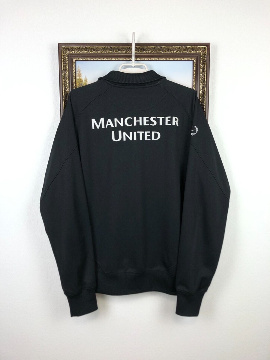 Vintage Nike Manchester United Football Jacket Soccer Track
