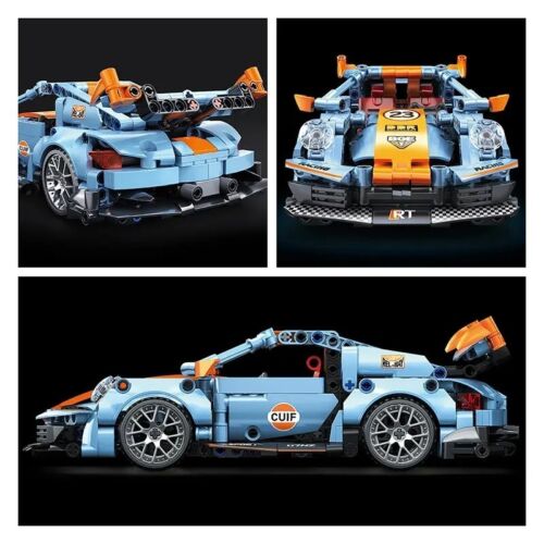 523 PCS Technical Porsche 911 Sports Car Model Building Blocks Set Collectible - Picture 9 of 10
