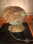 VTG 1930s Abalone Pearl Sea Shell Lamp Night Light Beach Decor Accent Desk Light — photo 5