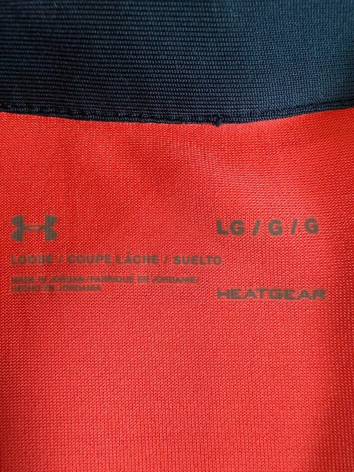 Under Armour Polo Shirt Men Large Multicolor Short Sleeve Golf Loose Outdoor thumbnail 14