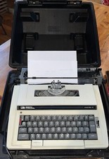 Smith-Corona Electra XT Portable Electric Typewriter Vintage w/ Case thumbnail