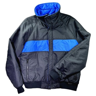 White Stag Ski Jacket Mens Large Thinsulate Blue VTG 90s Color Block 3M Full Zi