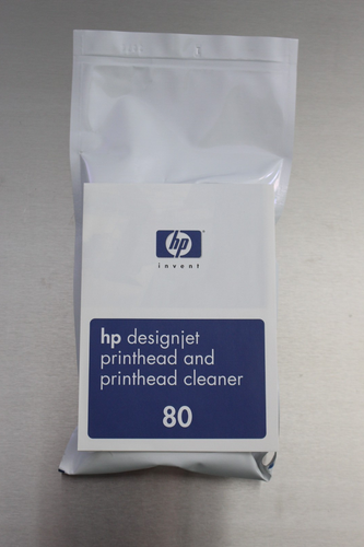 GENUINE HP #80 CYAN Printhead Cleaner Only C4821A SEALED (Expired) - Afbeelding 2 van 2