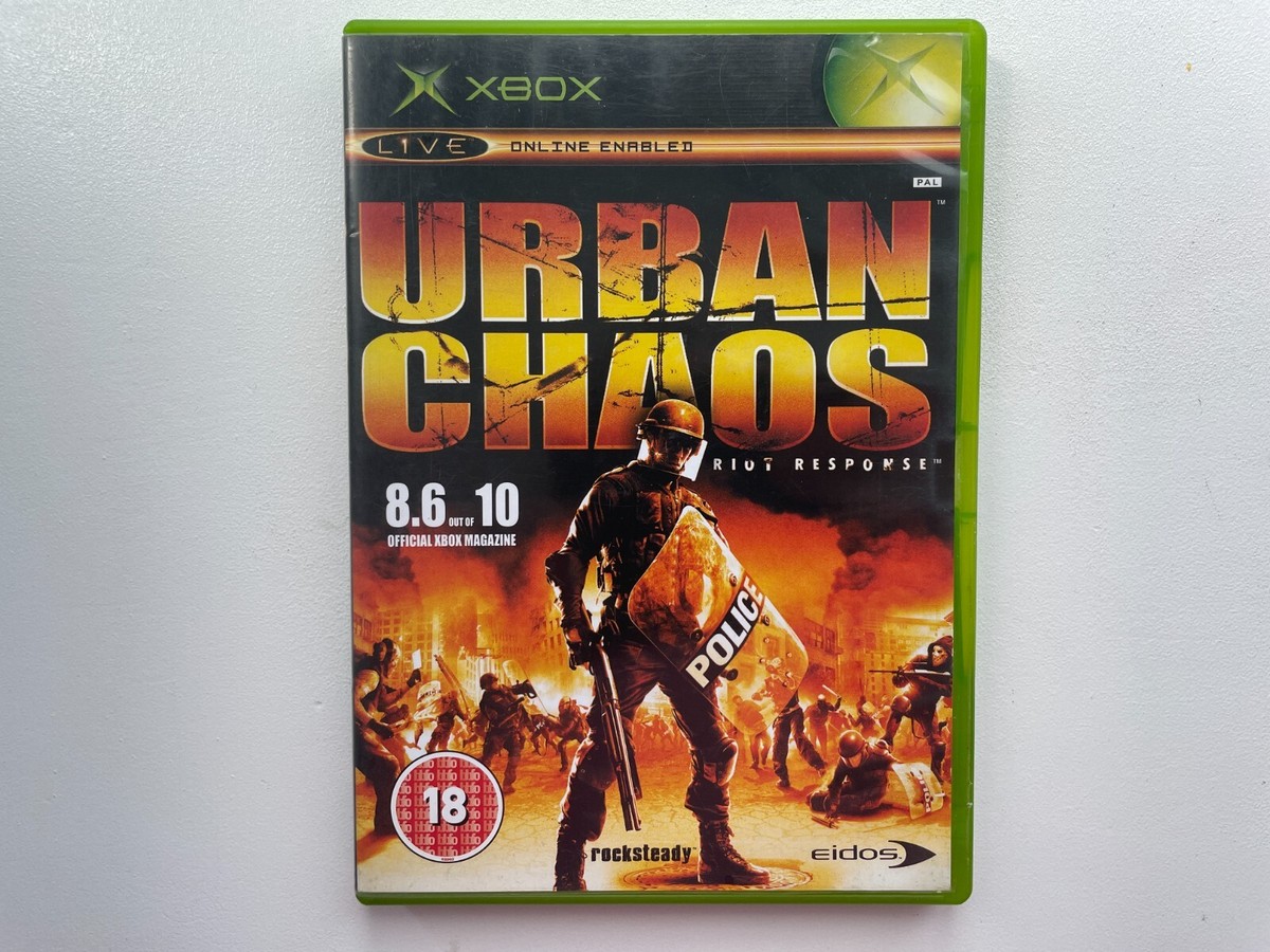 Urban Chaos Riot Response - Jeu Xbox Original PAL 2006 - Avec Notice - PEGI 18