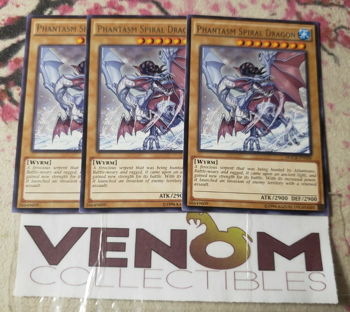3x (M/NM) - Phantasm Spiral Dragon - MACR-EN028 - Rare - Unlimited YuGiOh |  eBay