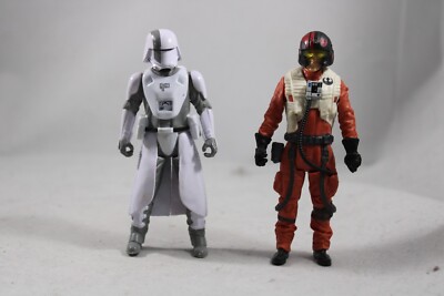 STAR WARS THE LAST JEDI BATTLE ON CRAIT FIRST ORDER WALKER DRIVER Poe Dameron