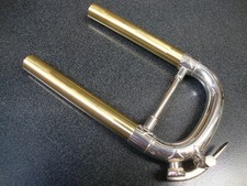 Bach Bb Stradivarius 180ML Tuning Slide Assembly, Medium Large Bore, Silver DD6