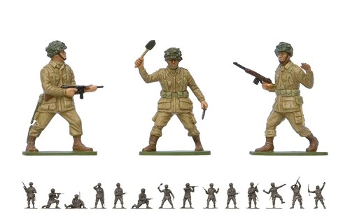 Hornby Airfix Personaggi Guerra Mondiale Vintage Classici Modello Soldato Esercito Set - Foto 34 di 36