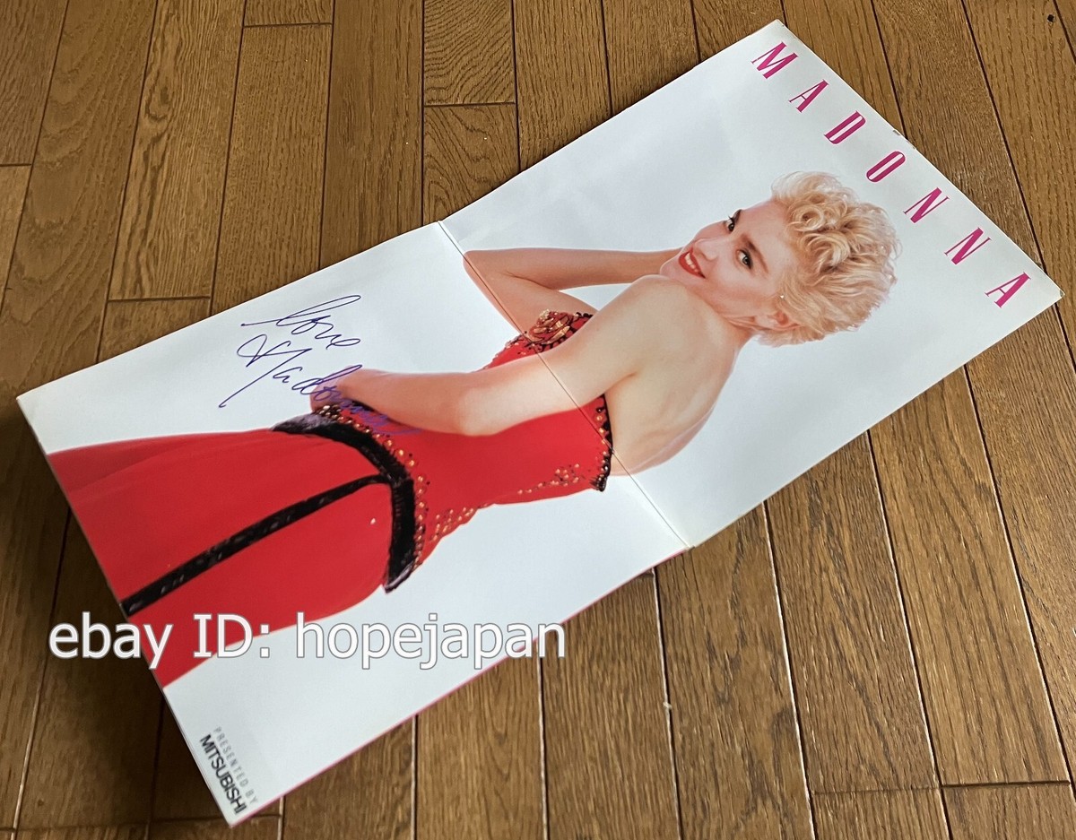 Madonna MITSUBISHI Japan Promo T shirts Rare | eBay