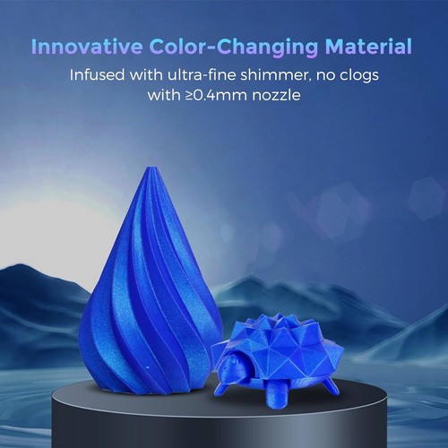 Filamento para impresora 3D FLASHFORGE filamento PLA 1,75 mm 1 kg filamento cambiable de color - Imagen 18 de 35