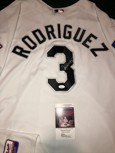 Alex Rodriguez Signed 2003 All Star Game Jersey #3 Texas Rangers JSA Authentic - Picture 2 of 12