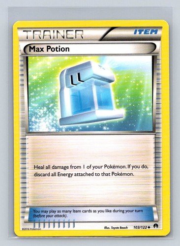 Max Potion #103/122 XY: BREAKpoint Uncommon - Pokemon Cards D54