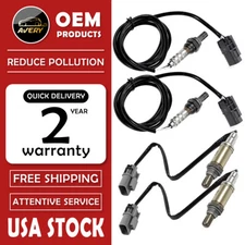 4pcs Oxygen O2 Sensor For 2000-2003 Nissan Xterra Frontier V6 3.3L Up&Downstream