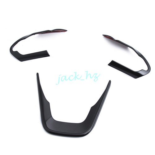 For Toyota Noah Voxy Suzuki Landy Glossy Black Steering Wheel Switch Button Trim - Picture 3 of 7