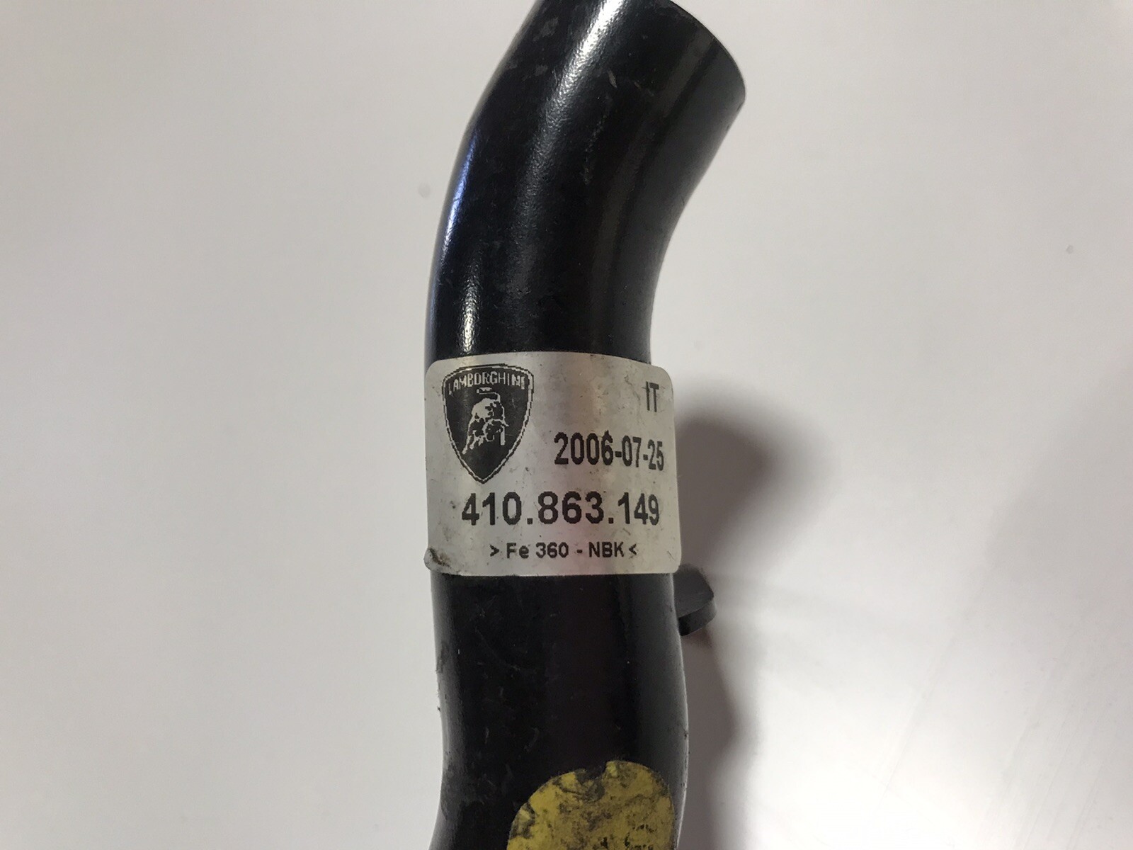 LAMBORGHINI MURCIELAGO LP640 LP670 AIR DUCT PIPE OEM 410863149 
