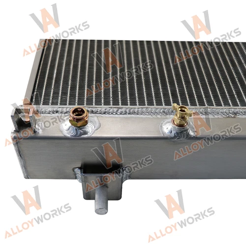 3 Row Radiator FIT 05 06 07 08 09 10 11 Dodge Dakota/ Ram Dakota 3.7L 4.7L V6 V8 - Picture 5 of 17