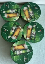 Lot of 50 New Heineken Paper Coasters just in time for the holidays or a bar