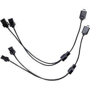 CUSTOM DYNAMICS PG-Y-7 ProGLOW Wiring 7" Y-Splitter - Picture 1 of 1