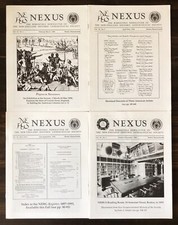 1994 NEHGS NEXUS Newsletter, Lot of 4
