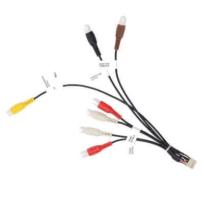Xtenzi 12Pin AV RCA Harness for Pioneer DMH341EX DMH-341EX DMH342EX DMH-342EX