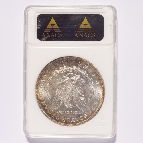 1888 Morgan Silver Dollar ANACS MS65 - Picture 2 of 2
