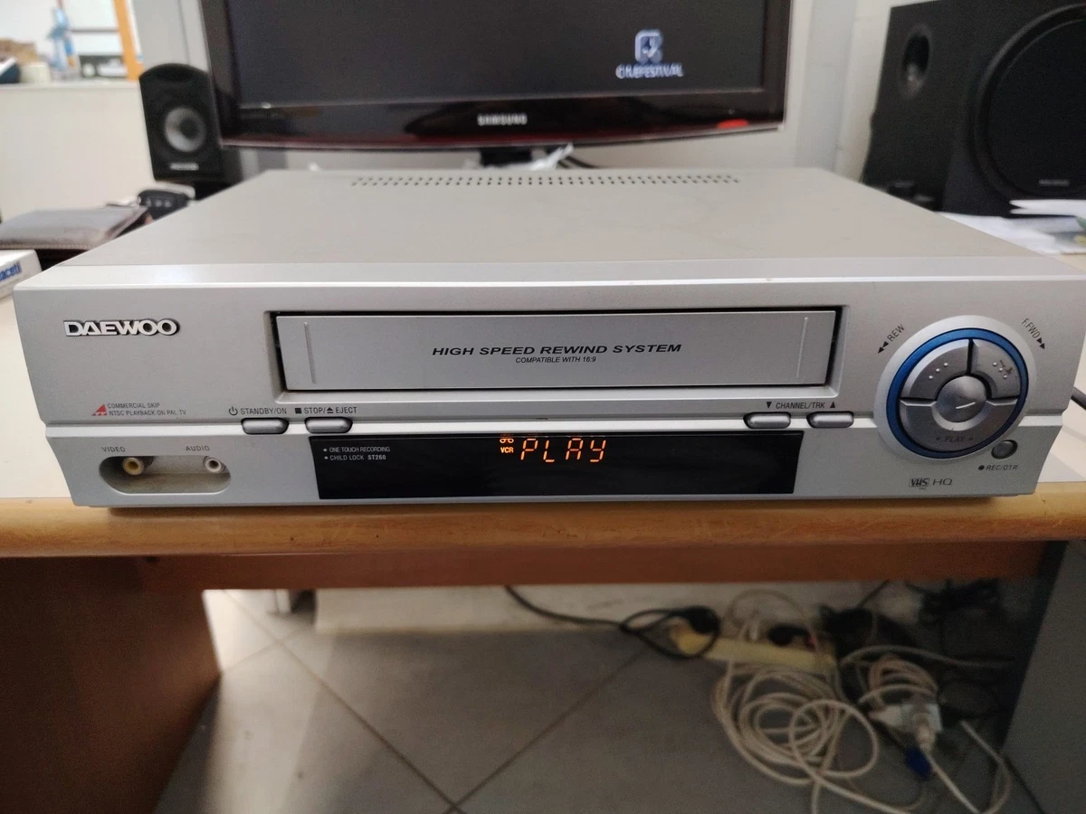 VCR Videoregistratore DAEWOO BLUE Diamond drum vq714 6 teste OTTIME CONDIZIONI