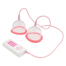 Electric Breast Enhancer Enlarger Massager Pump Vacuum Suction Enlargement B Cup