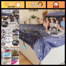 Portable Blanket Fort Building Kit for Kids - Indoor Outdoor Play Tent, STEM Toy