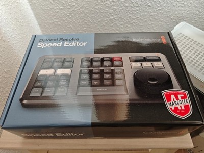 Blackmagic DaVinci Resolve Speed Editor Tastatur (Neu) (Ohne DRS Lizenz)