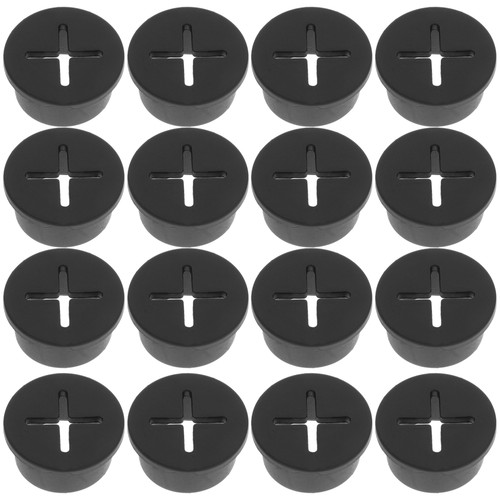 12 Pcs Staubstopfen Kabeldurchführungstülle Desktop-Leitungslochabdeckung - Photo 5/12