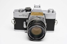 Minolta SRT-101 35mm SLR w/50mm F1.7 lens, new seals, case, accurate