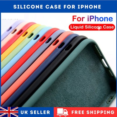 Hülle für iPhone 17 16 15 14 13 12 11 Pro XR 8 7 Stoßfest Silikon Handyhülle