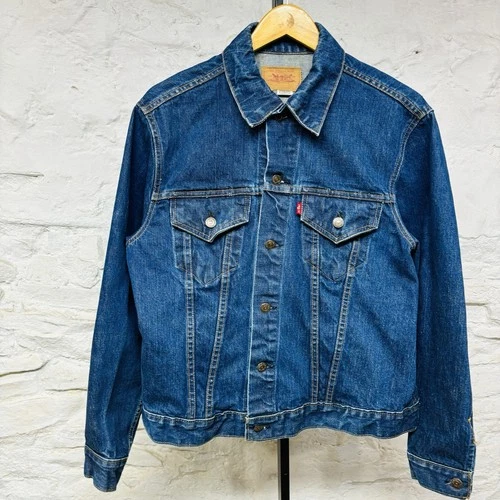 Levi’s Vintage 70’s Denim Trucker Jacket Type 3 70505 0217 Jean Dark Wash