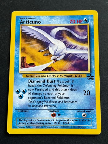 Articuno (22) Promo WoTC Promo 22/53 LP