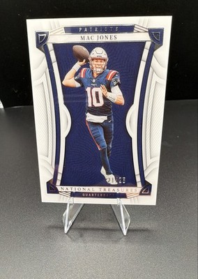 2022 Panini National Treasures - Mac Jones #7 Holo Silver /25