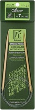 Clover Takumi Bamboo Circular Knitting Needles 36"-Size 7/4.5mm