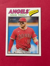 2026 Topps Heritage - Mike Trout #163 - LA Angels