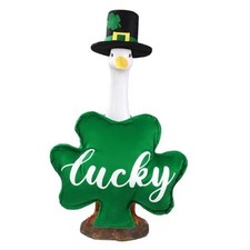 St Patrick's Day Goose Outfits for 23" Porch Goose St Patrick Shamrock Lucky