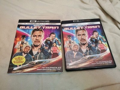 Bullet Train - 4k Ultra HD / Blu Ray 2022 ~ Brad Pitt w/ Slipcover