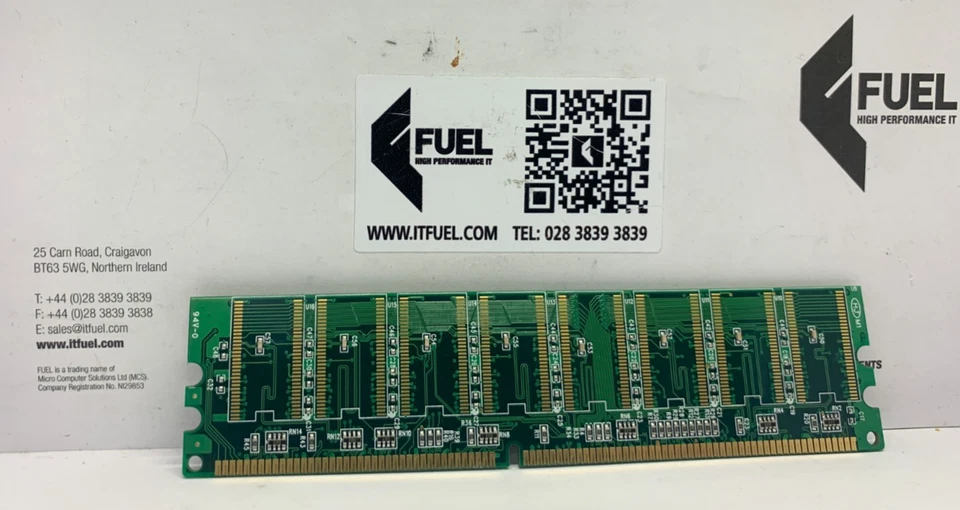 Elixir   256MB DDR ram memory module  PC-2700-  M2U25664DS88C1G-6K - Image 3 of 3
