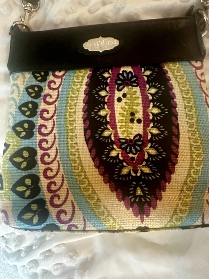 Bandolera Spartina 449 Lino Natural Tono Joya Foto 4 de 4