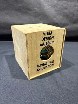 Vitra Design Museum Miniature Collection Eames RAR Rocking Chair Blue W/ Box