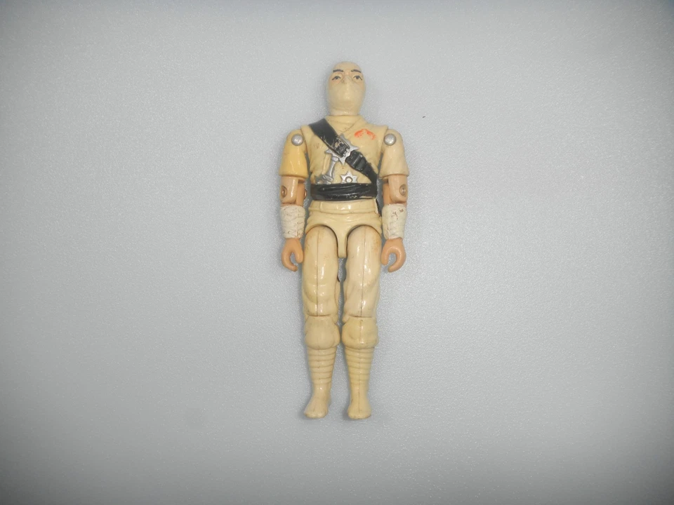 Figura y mochila Ninja Cobra Storm Shadow v1 1984 de colección G.I. GI Joe 3,75 ARAH Foto 3 de 4
