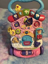 VTech Stroll  Discover Activity Walker Pink Interactive Walking Aid
