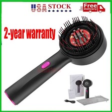 Electric Scalp Massage Comb Hair Growth Red Light Therapy Brush Head Massager US