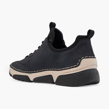 Rieker Damen Halbschuhe Leder Schwarz Gr. 38 ...