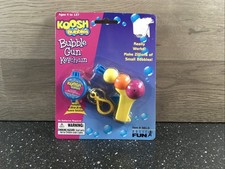 Vintage 1999 KOOSH Bubble Gun Keychain Basic Fun 581-0 NEW Sealed