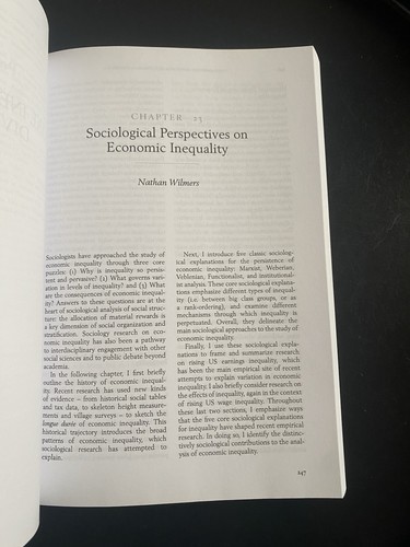 The Cambridge Handbook Of Sociology: Vol. 1-Core Areas in Sociology..(Paperback) - Picture 5 of 5